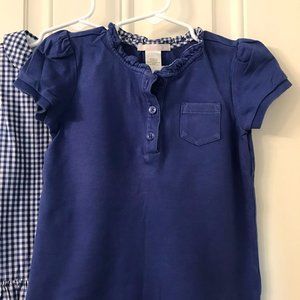 Janie and Jack Blue T-Shirt Size 6